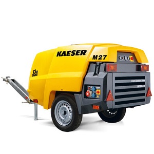 Mobile compressor KAESER MOBILAIR M27 (2.6 m3/min) - Rental